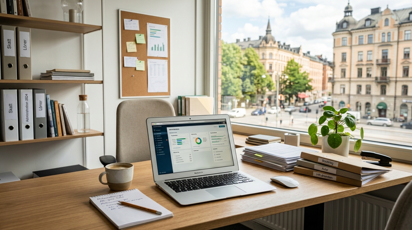 Illustration för Administration