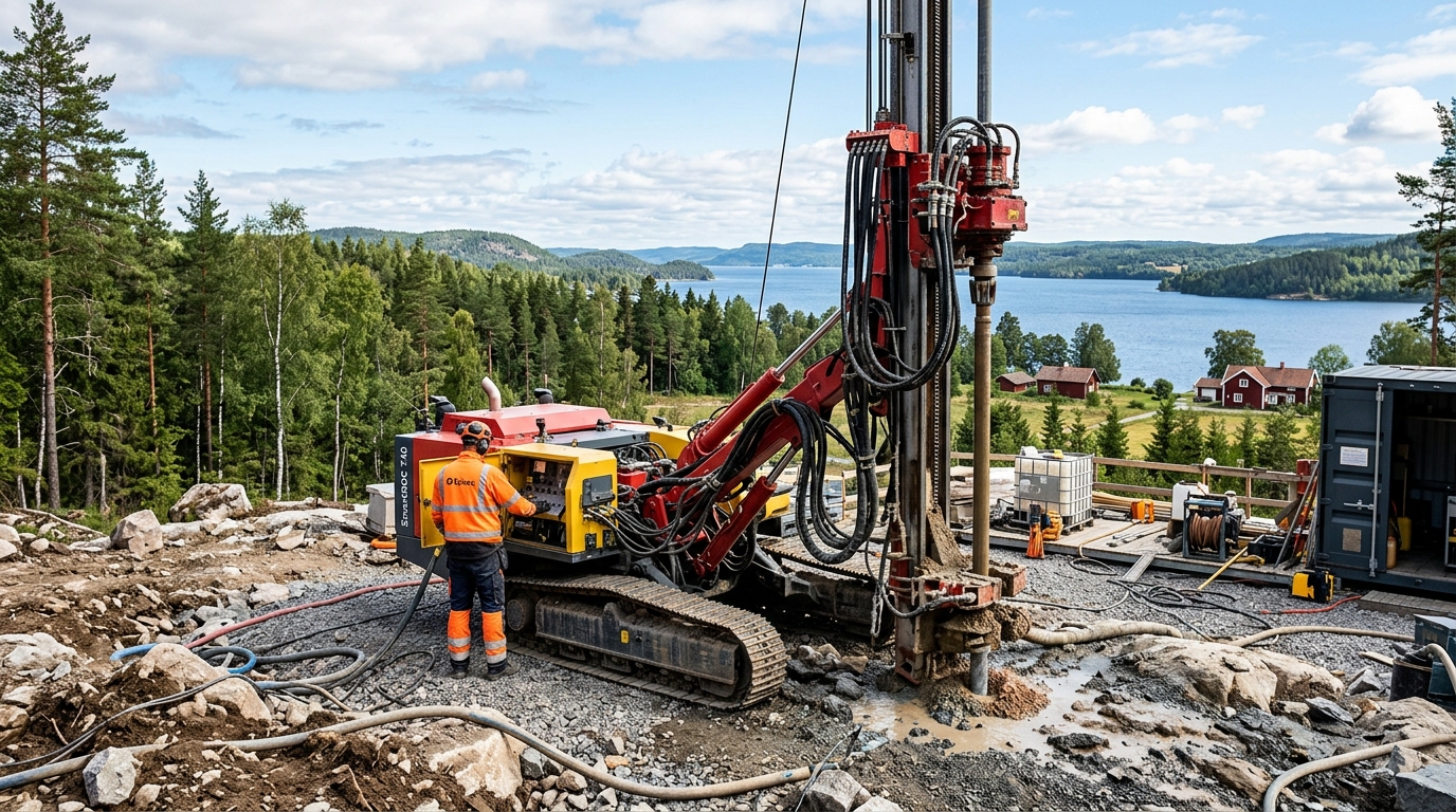 Illustration för Borrentrepenör