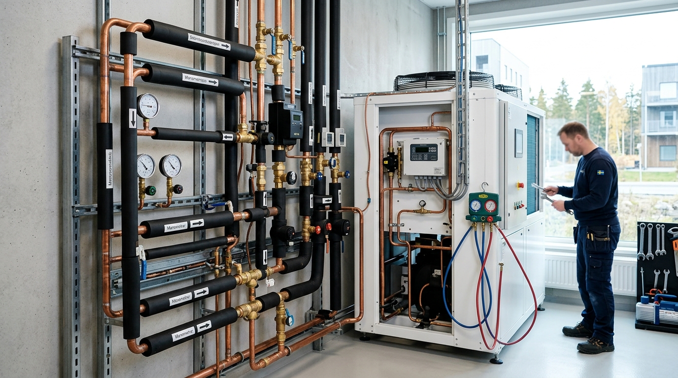 Illustration för Certifierad kylmontör