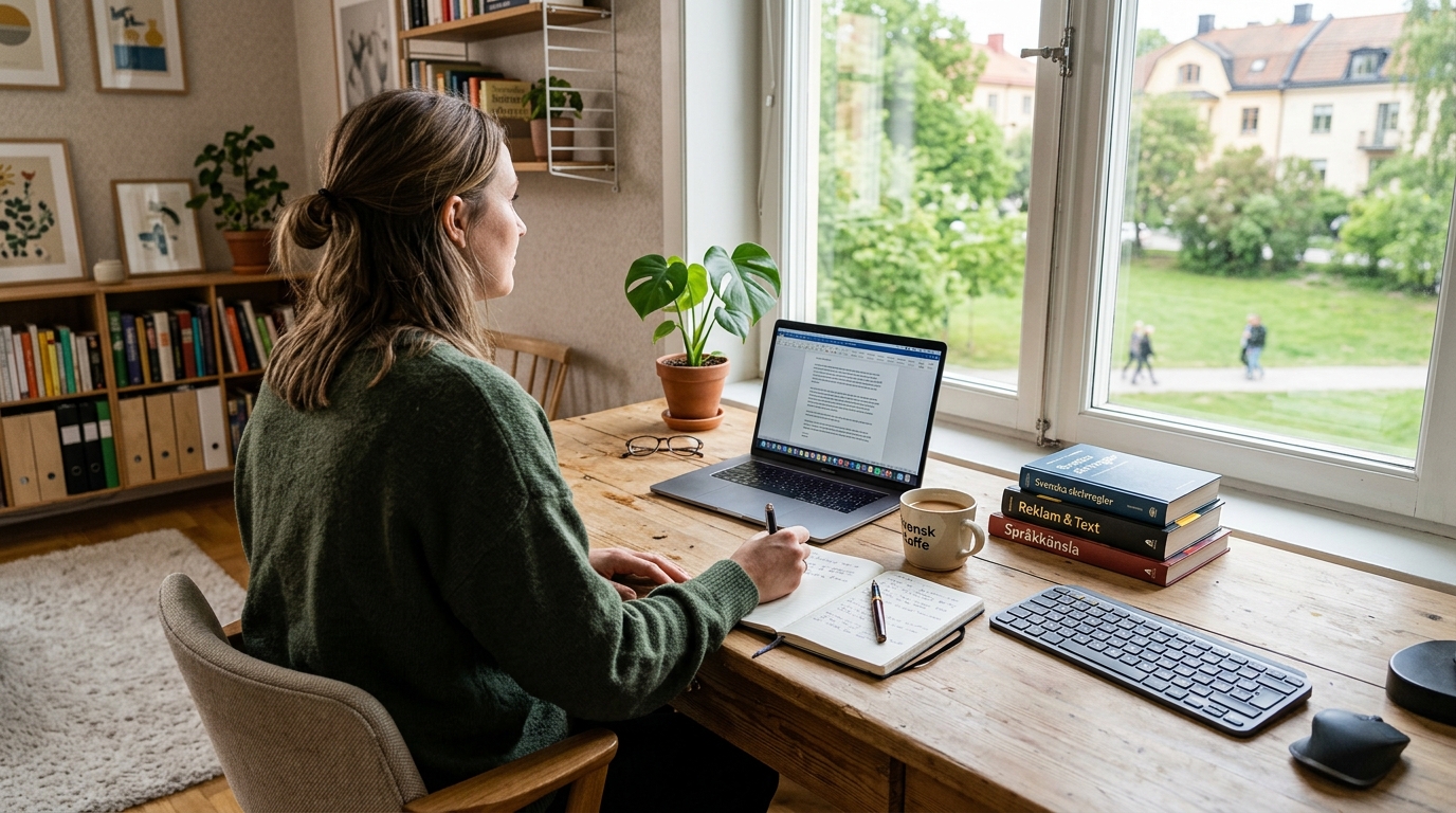 Illustration för Copywriter