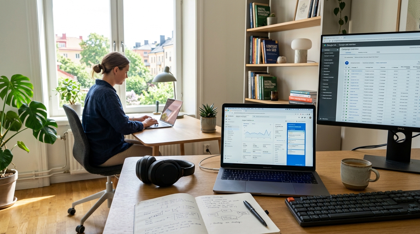 Illustration för Digital marknadsförare