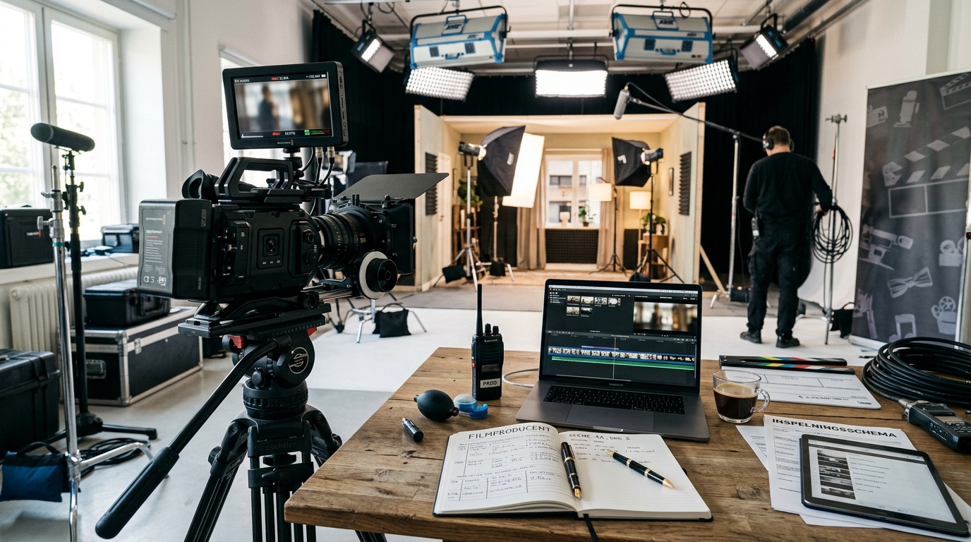 Illustration för Filmproducent