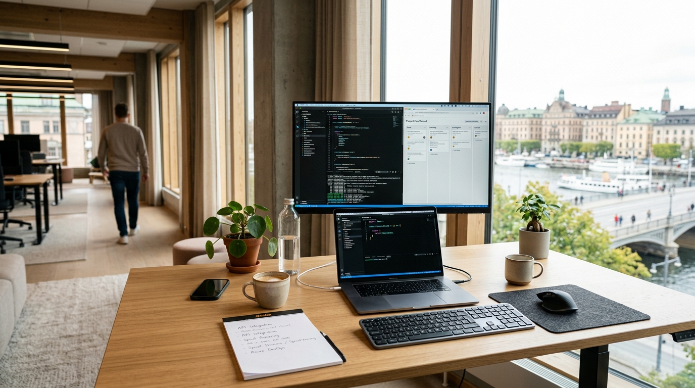 Illustration för IT-konsult