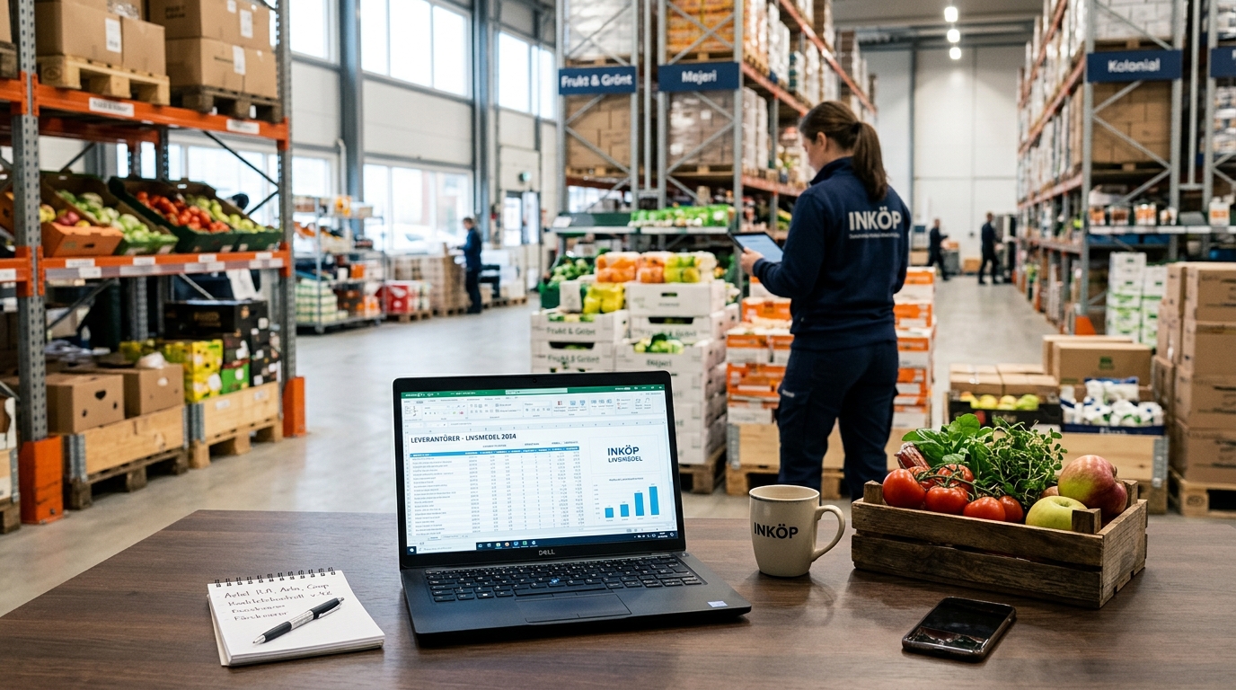 Illustration för Inköpare livsmedel