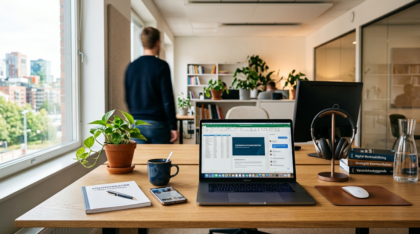 Illustration för Kommunikatör