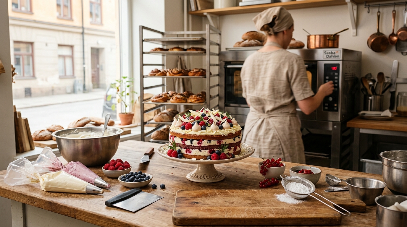 Illustration för Konditor