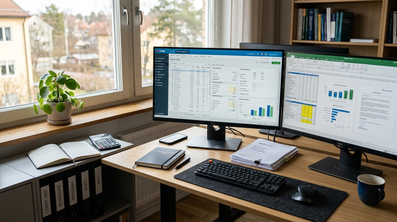 Illustration för Löneadministratör