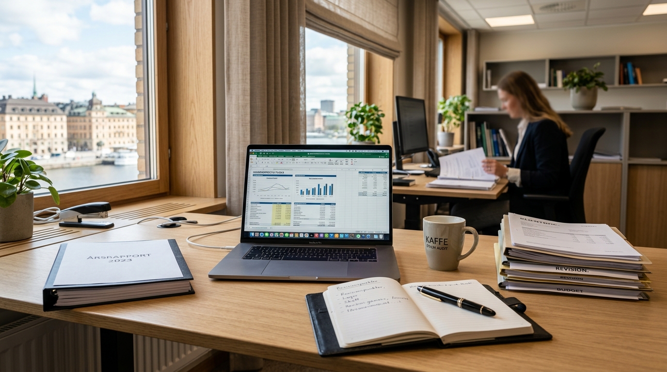 Illustration för Revisionskonsult