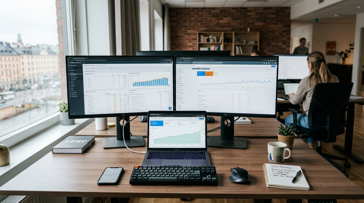 Illustration för SEO-specialist