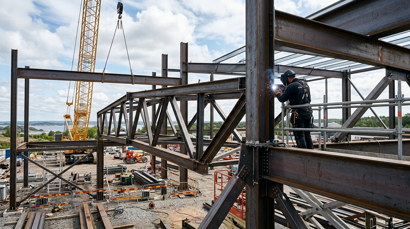Illustration för Stålkonstruktör