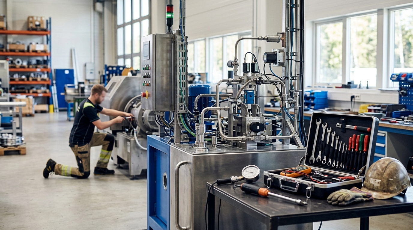 Illustration för Underhållstekniker