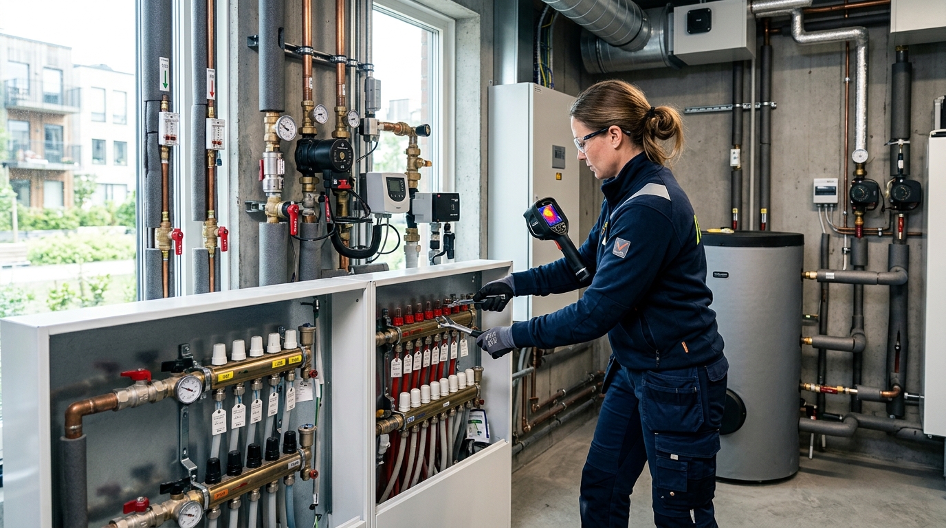 Illustration för VVS-ingenjör