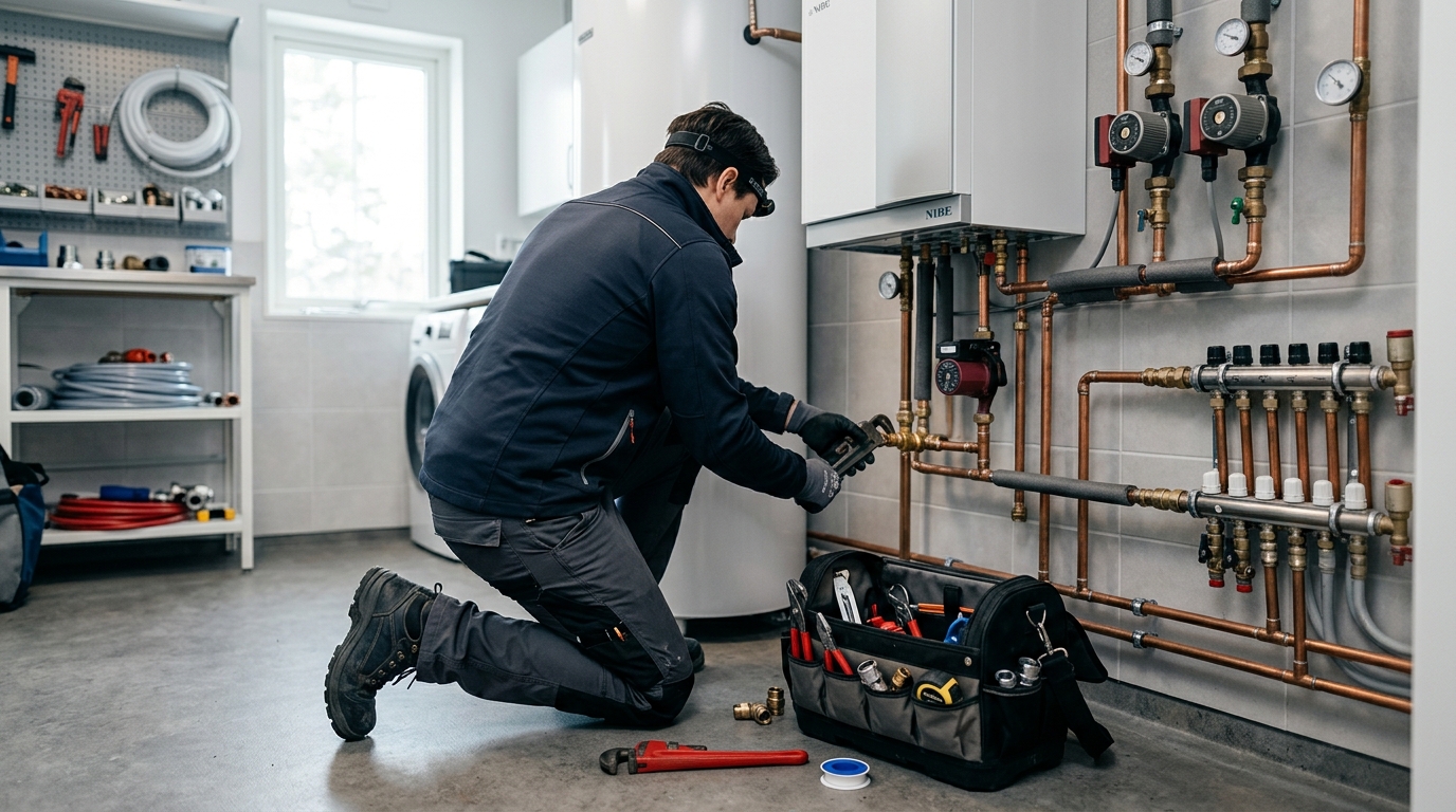 Illustration för VVS-tekniker