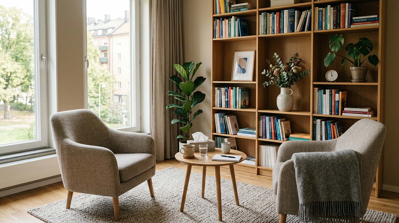 Illustration för Psykoterapeut