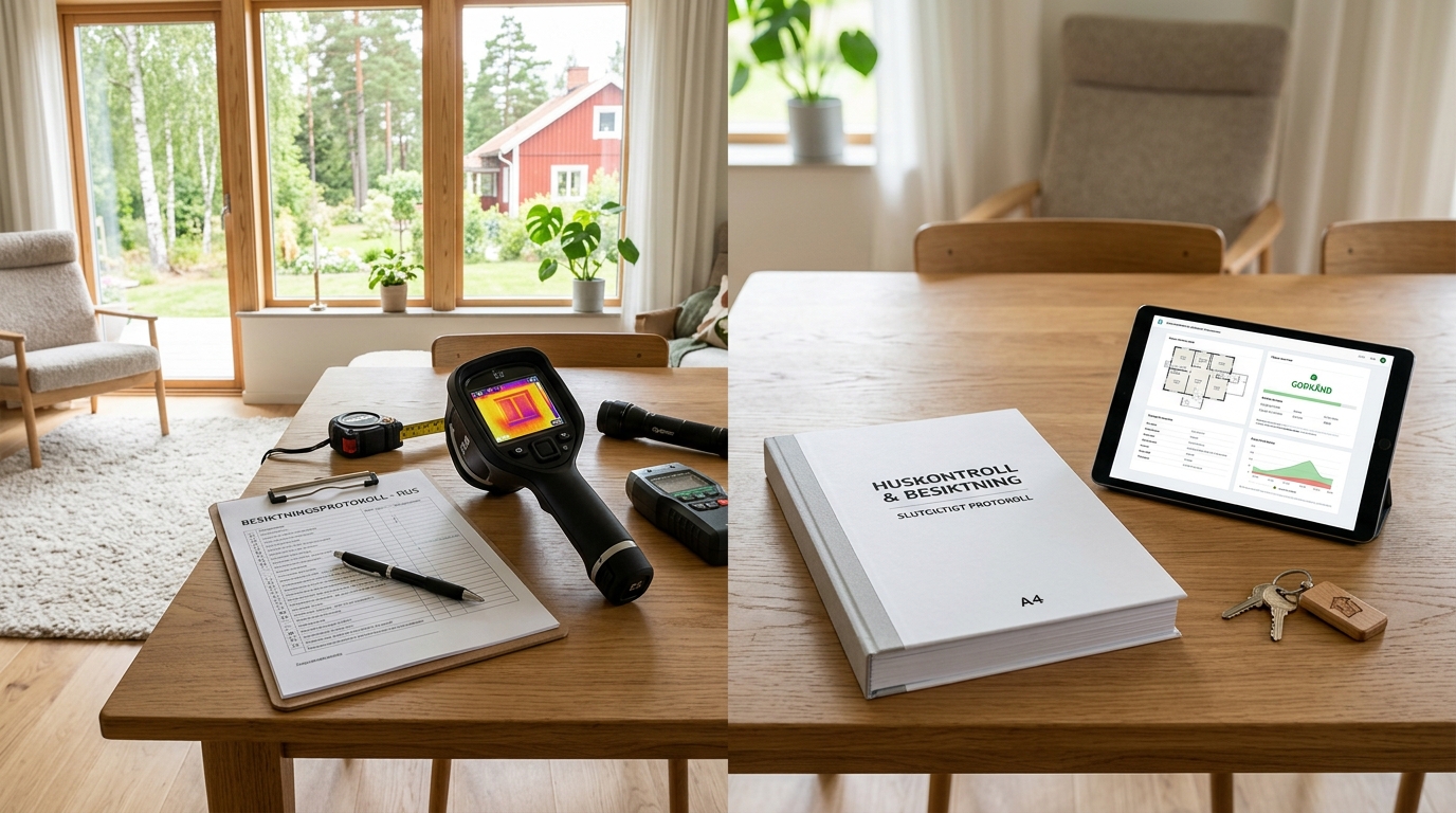 Illustration för Husbesiktning