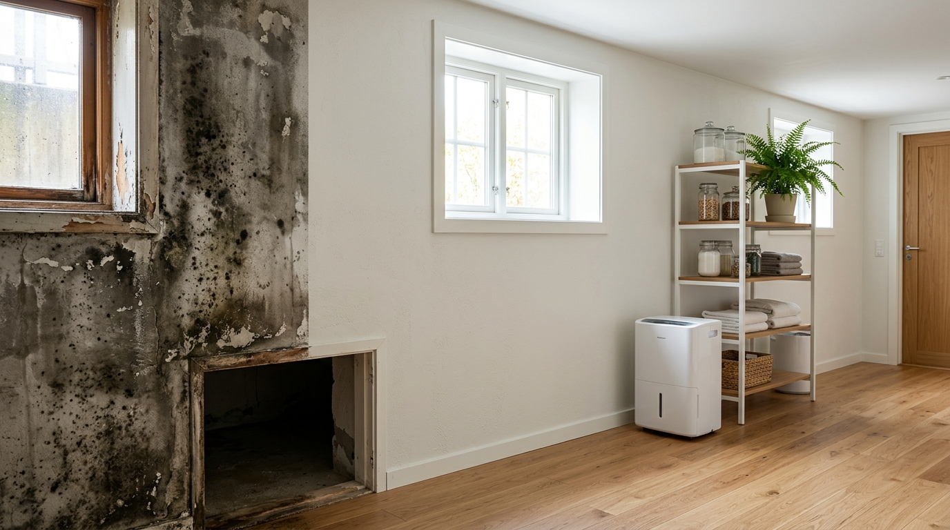 Illustration för Mögelbesiktning