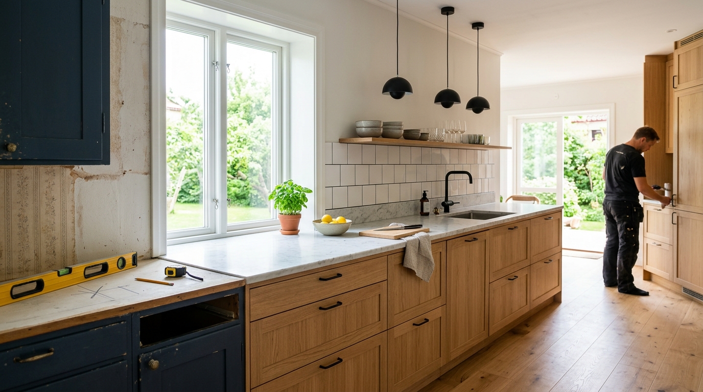 Illustration för Köksrenovering