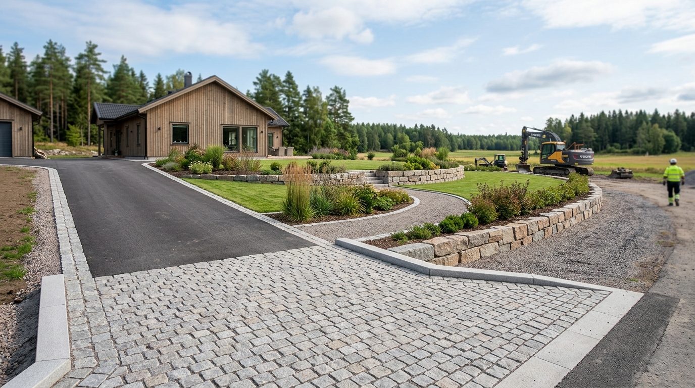 Illustration för Anläggningsentrepenad