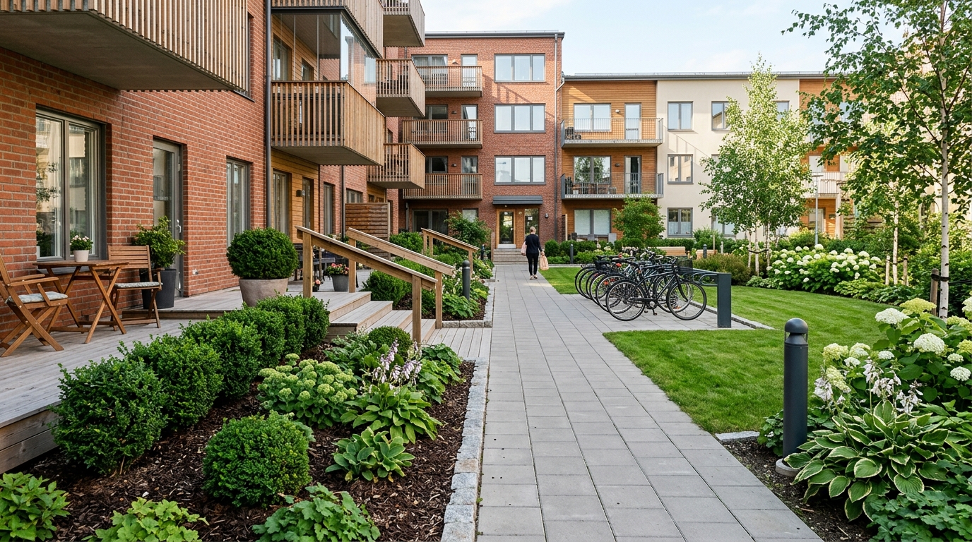 Illustration för Fasighetsskötsel