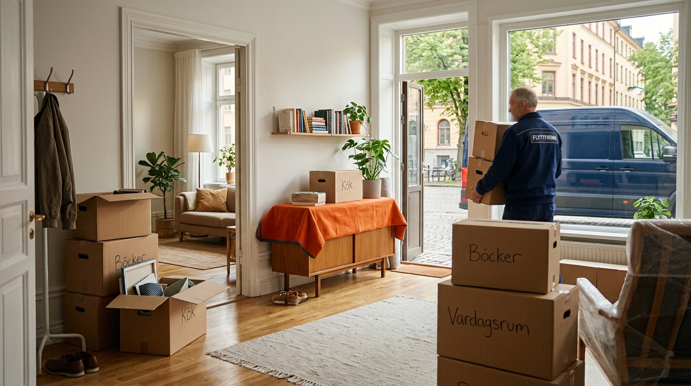 Illustration för Bohagsflytt