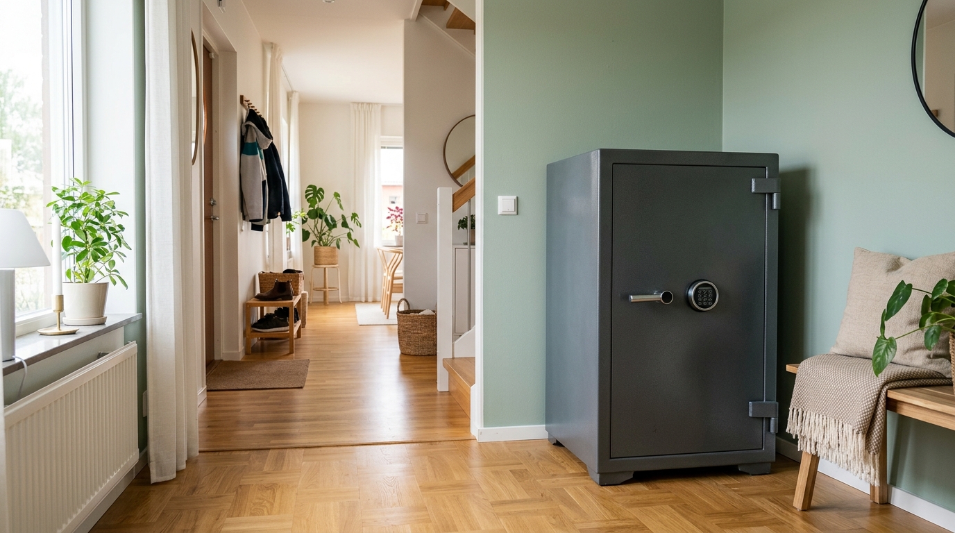 Illustration för Flytt av kassaskåp