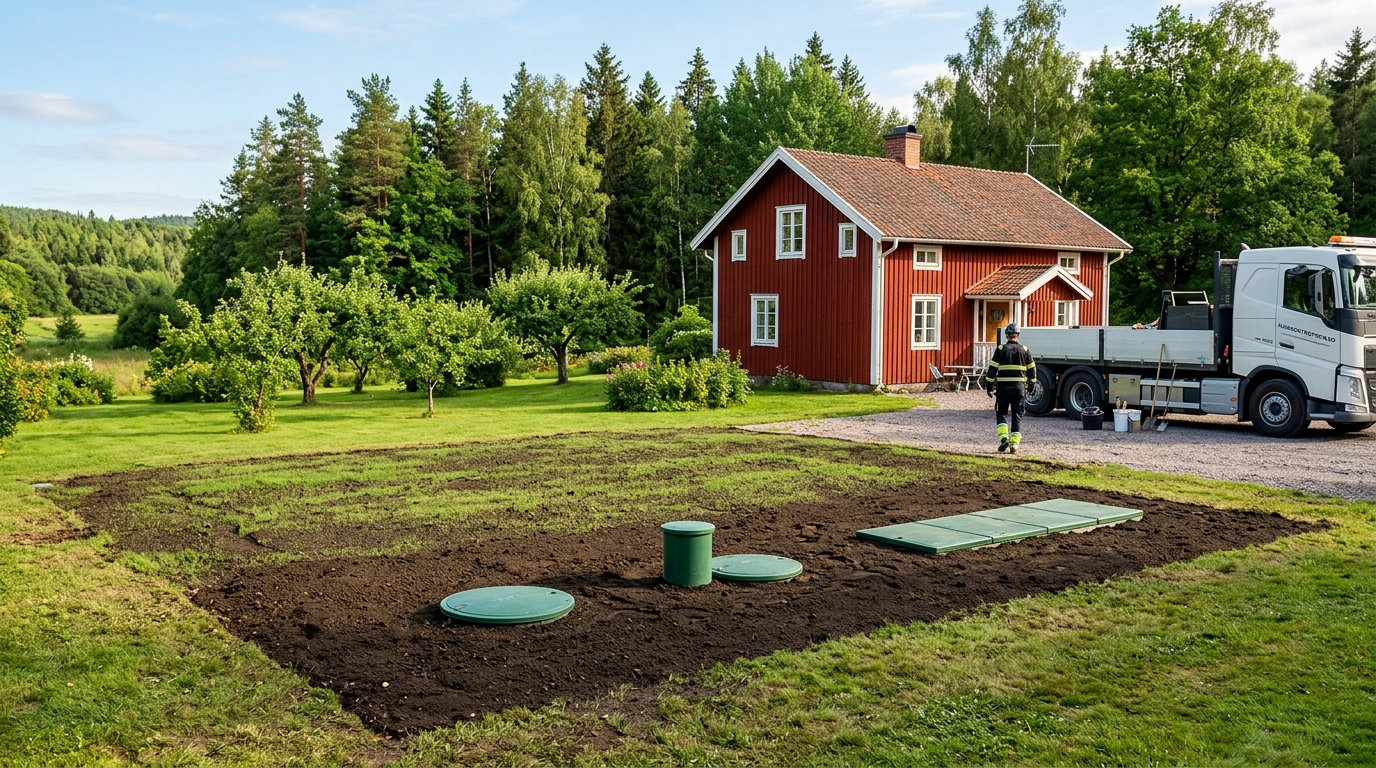 Illustration för Enskilt avlopp