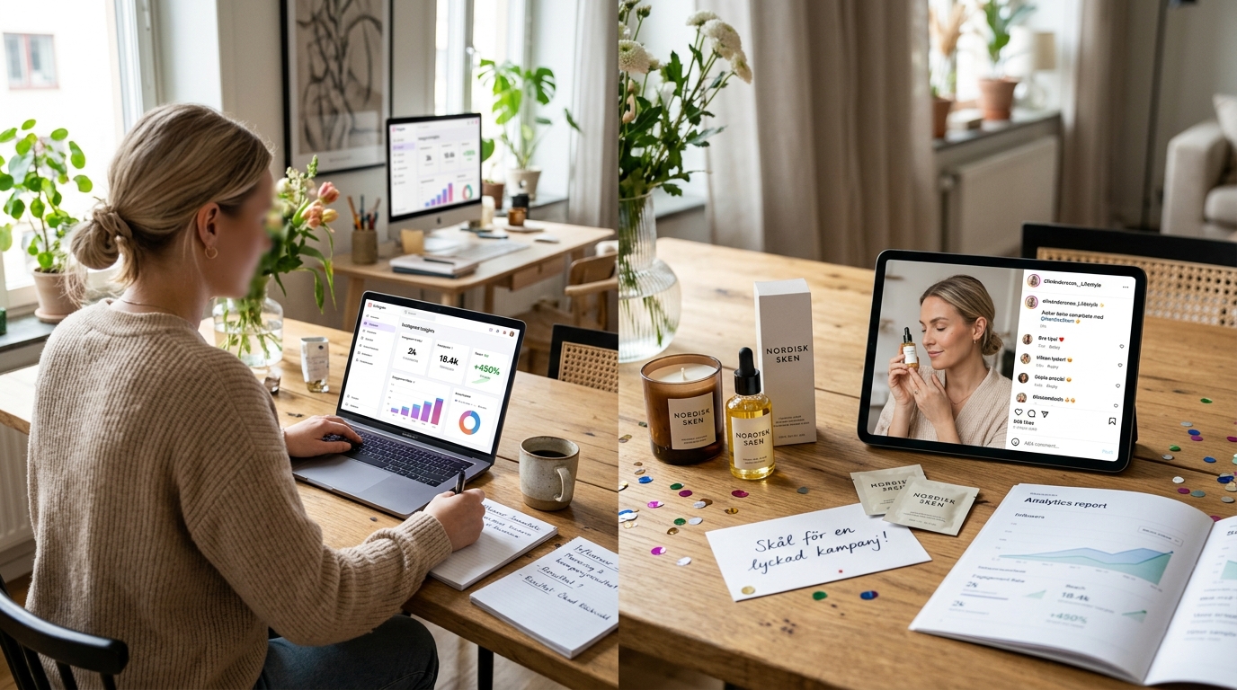 Illustration för Influencer marketing