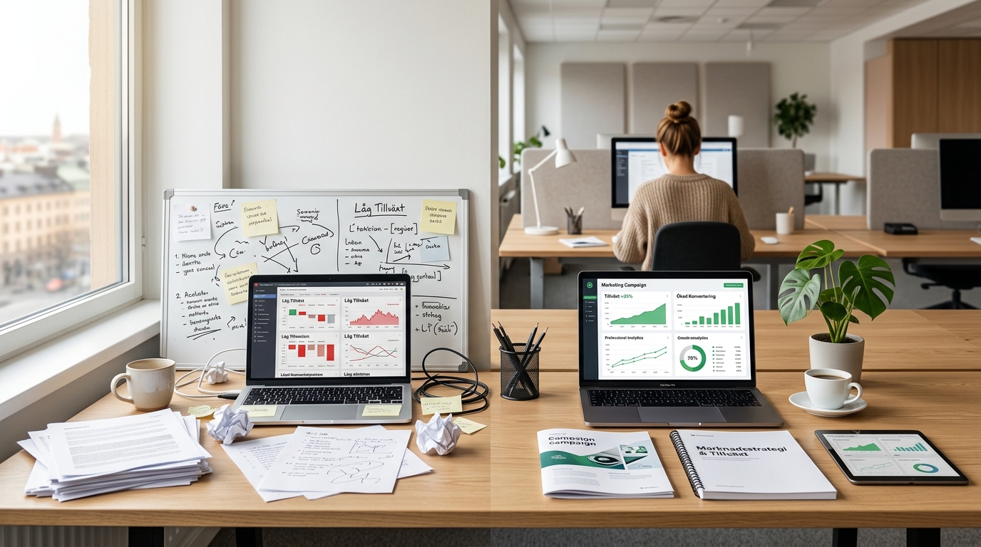 Illustration för Marknadsstrateg