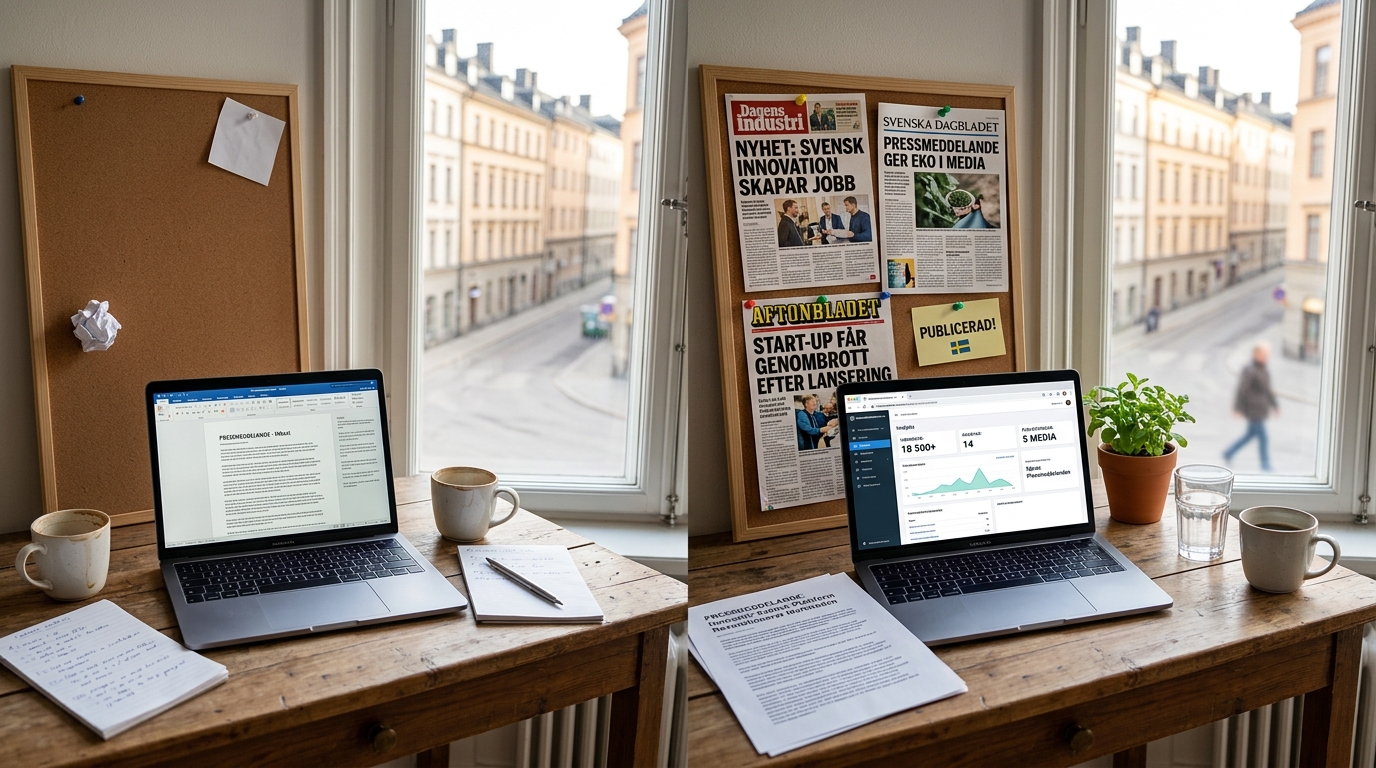 Illustration för Pressmeddelanden