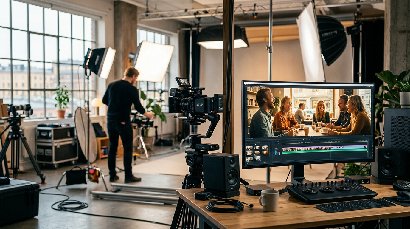 Illustration för Reklamfilm