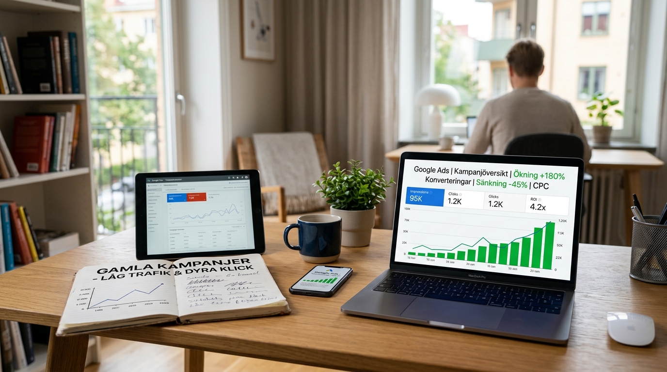 Illustration för SEM/Google Ads