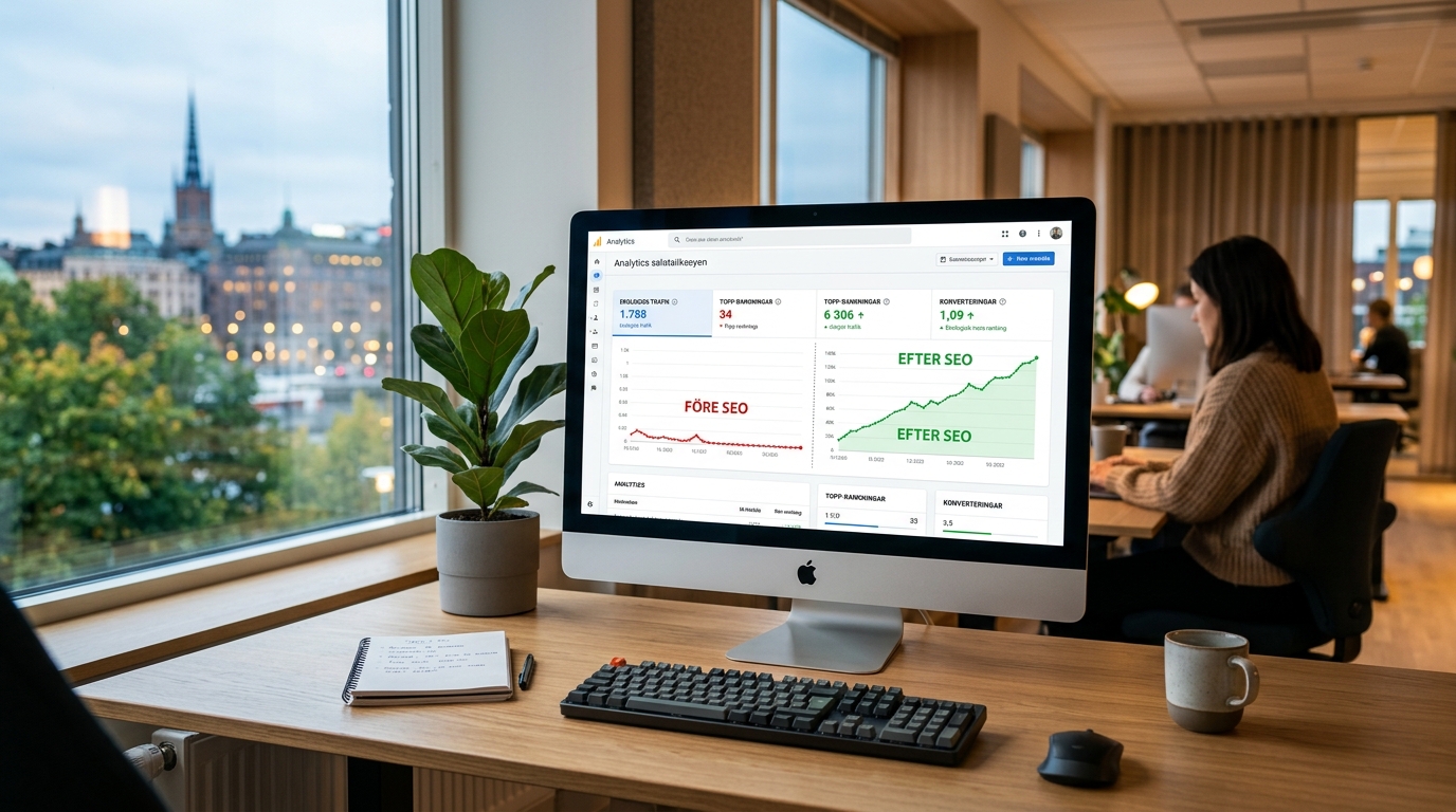 Illustration för Sökmotoroptimering