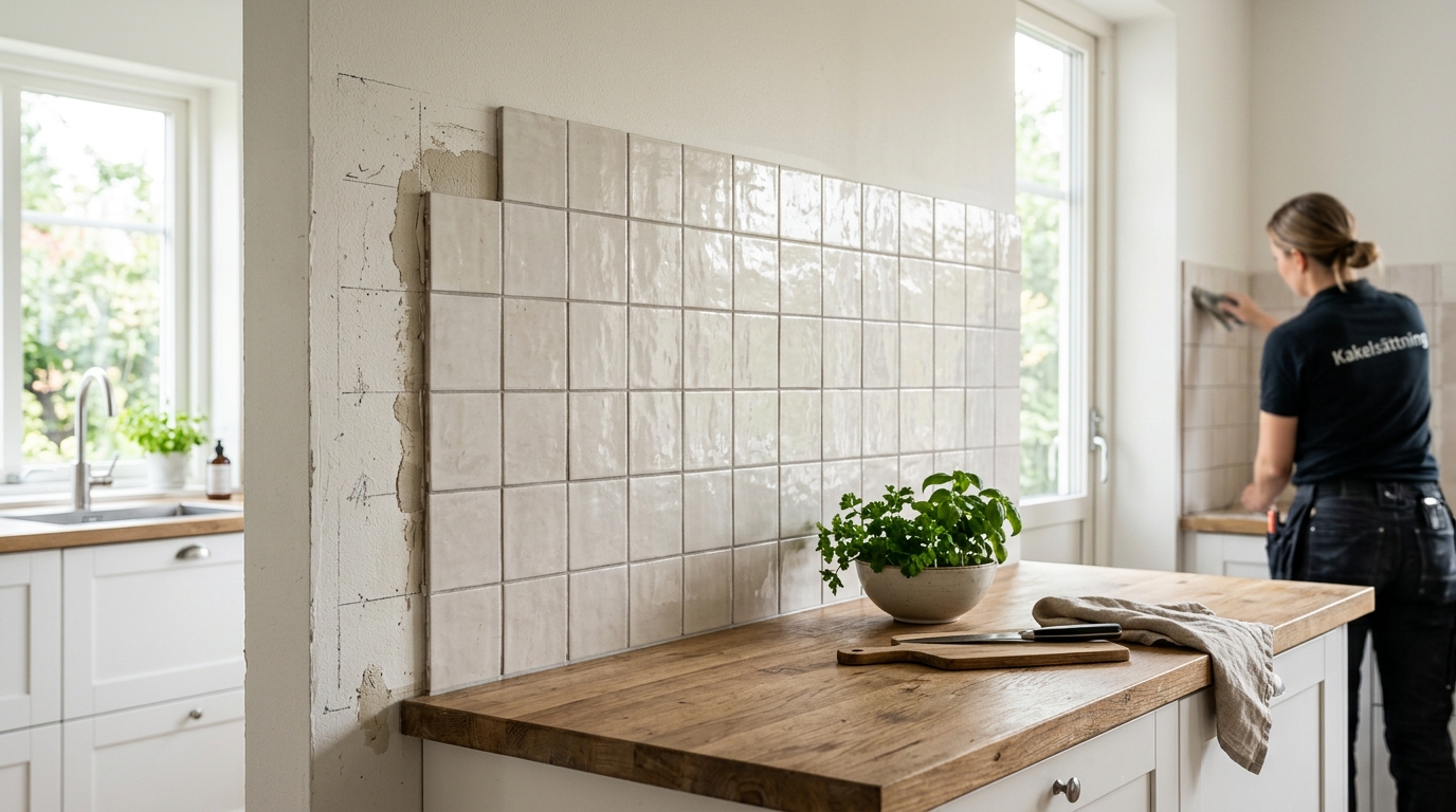 Illustration för Kakelsättning