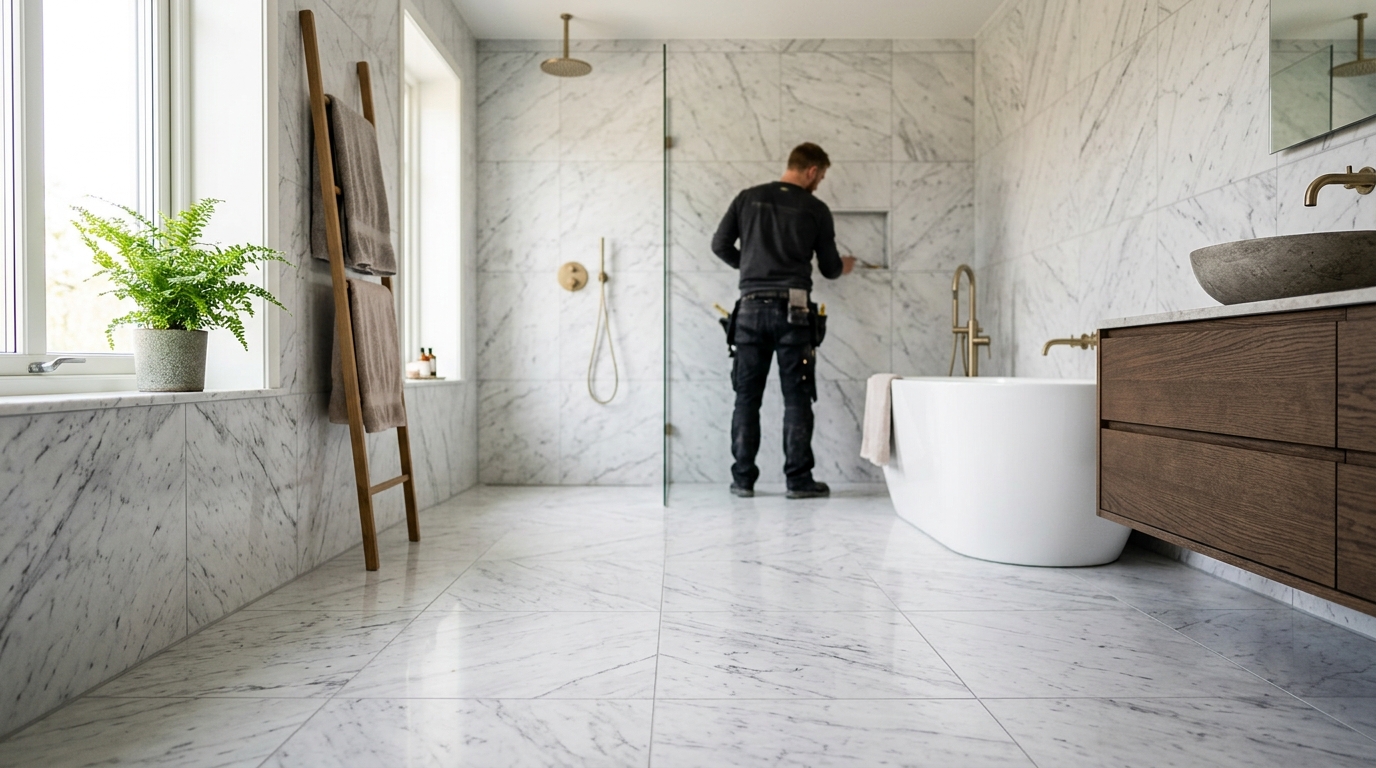 Illustration för Marmorläggning