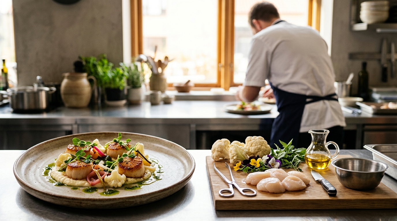 Illustration för Fine dining