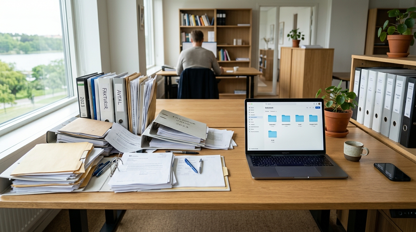 Illustration för Dokumenthantering