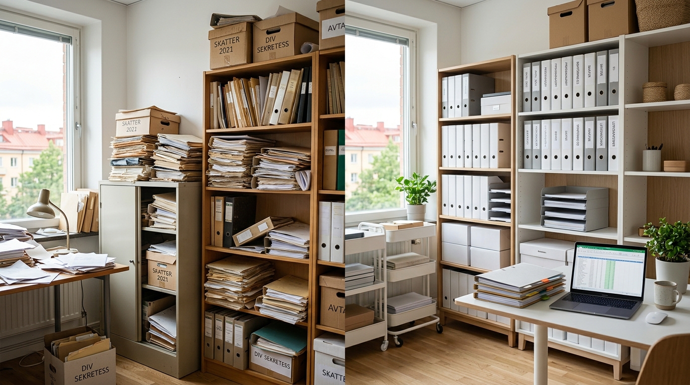 Illustration för Arkivering