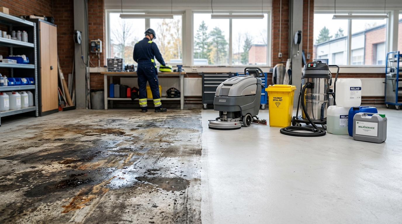 Illustration för Kemikaliesanering
