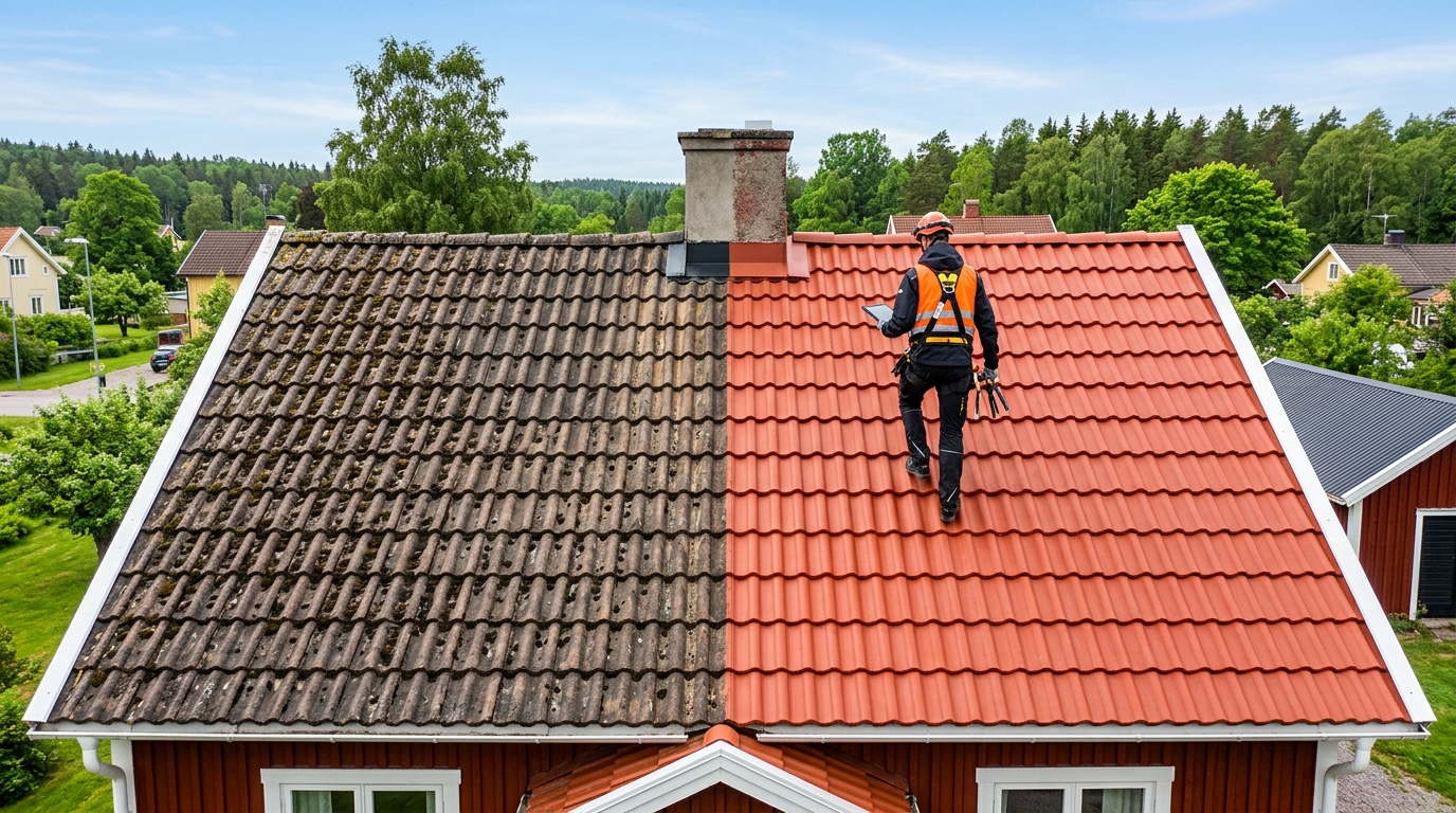 Illustration för Tak och Fasadarbeten