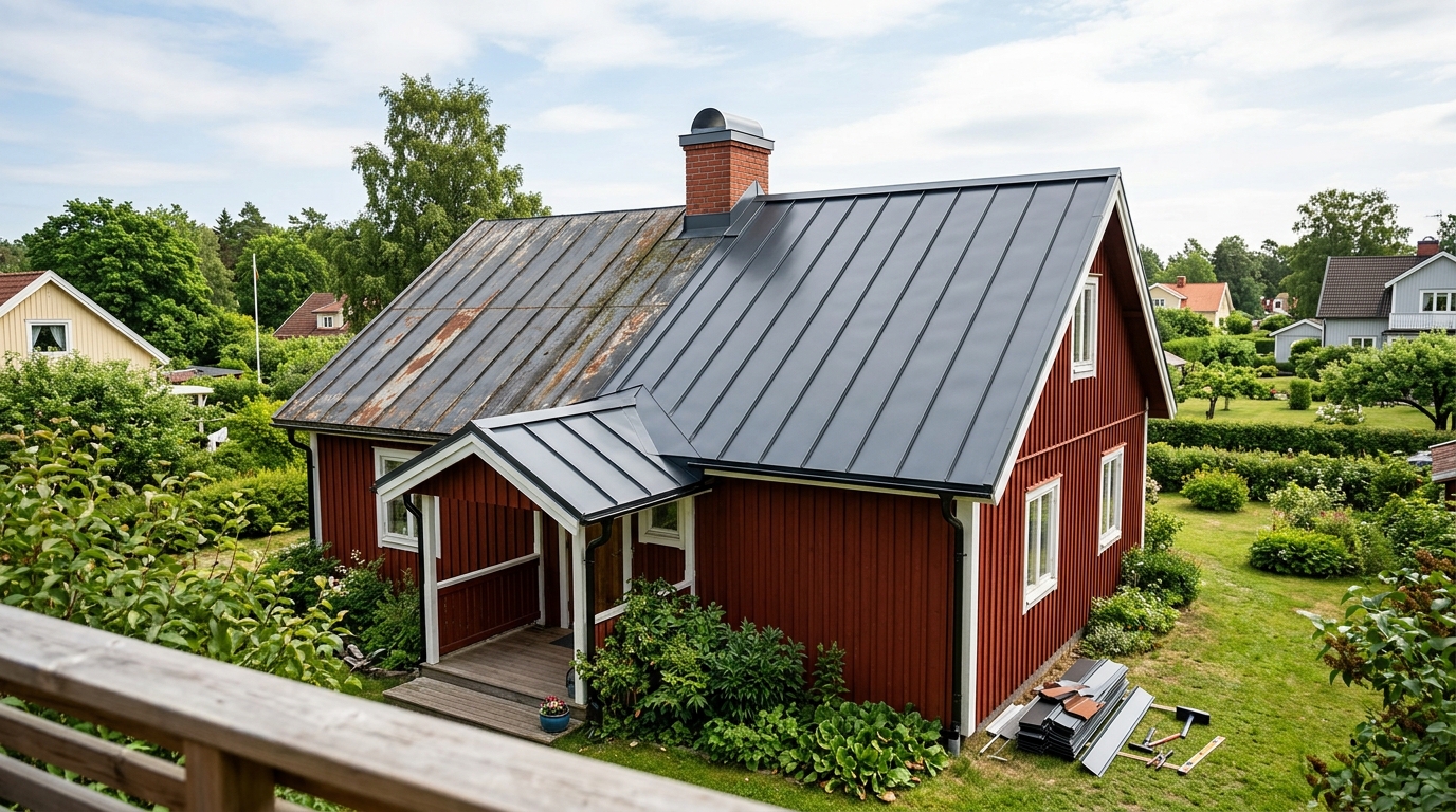 Illustration för Takplåt