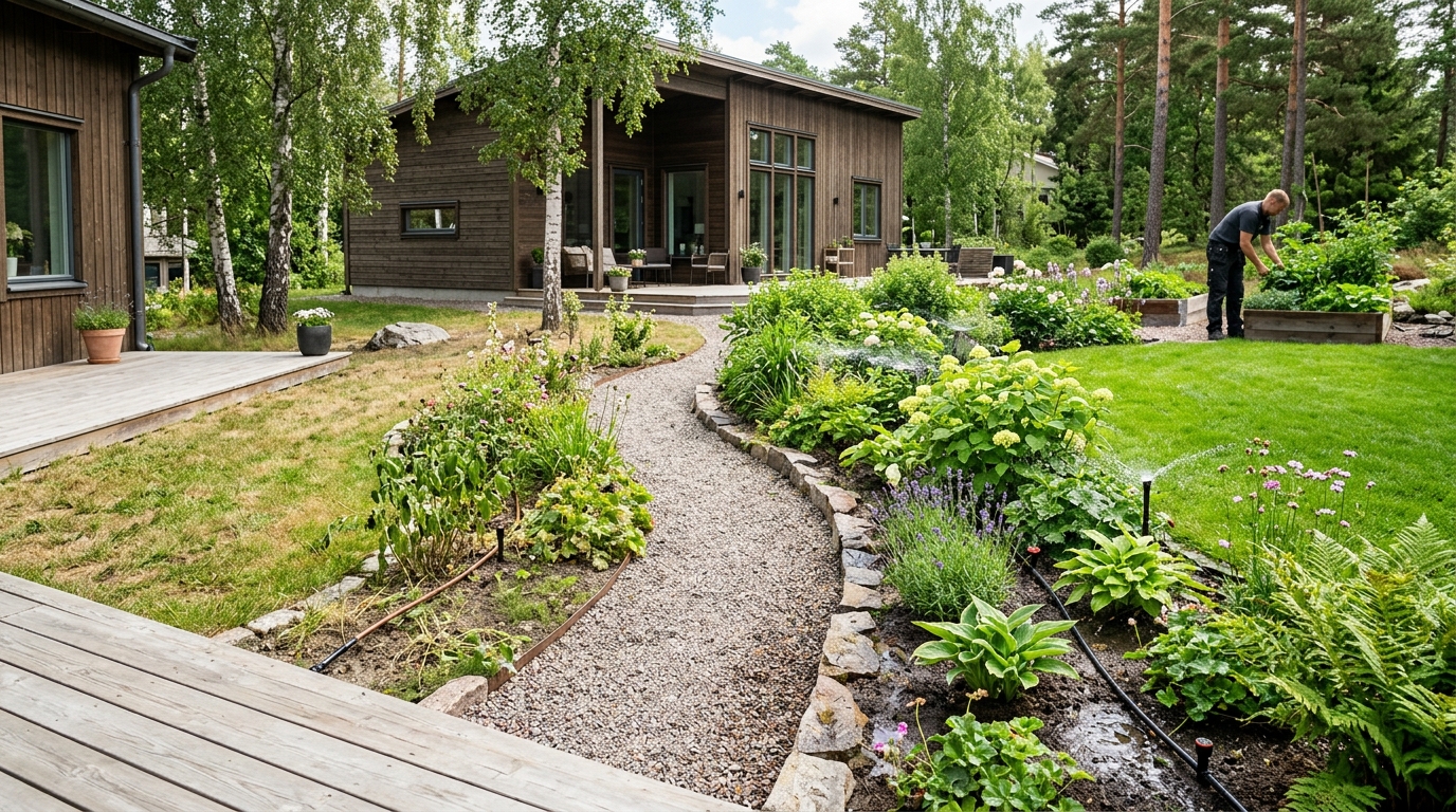 Illustration för Bevattningssystem