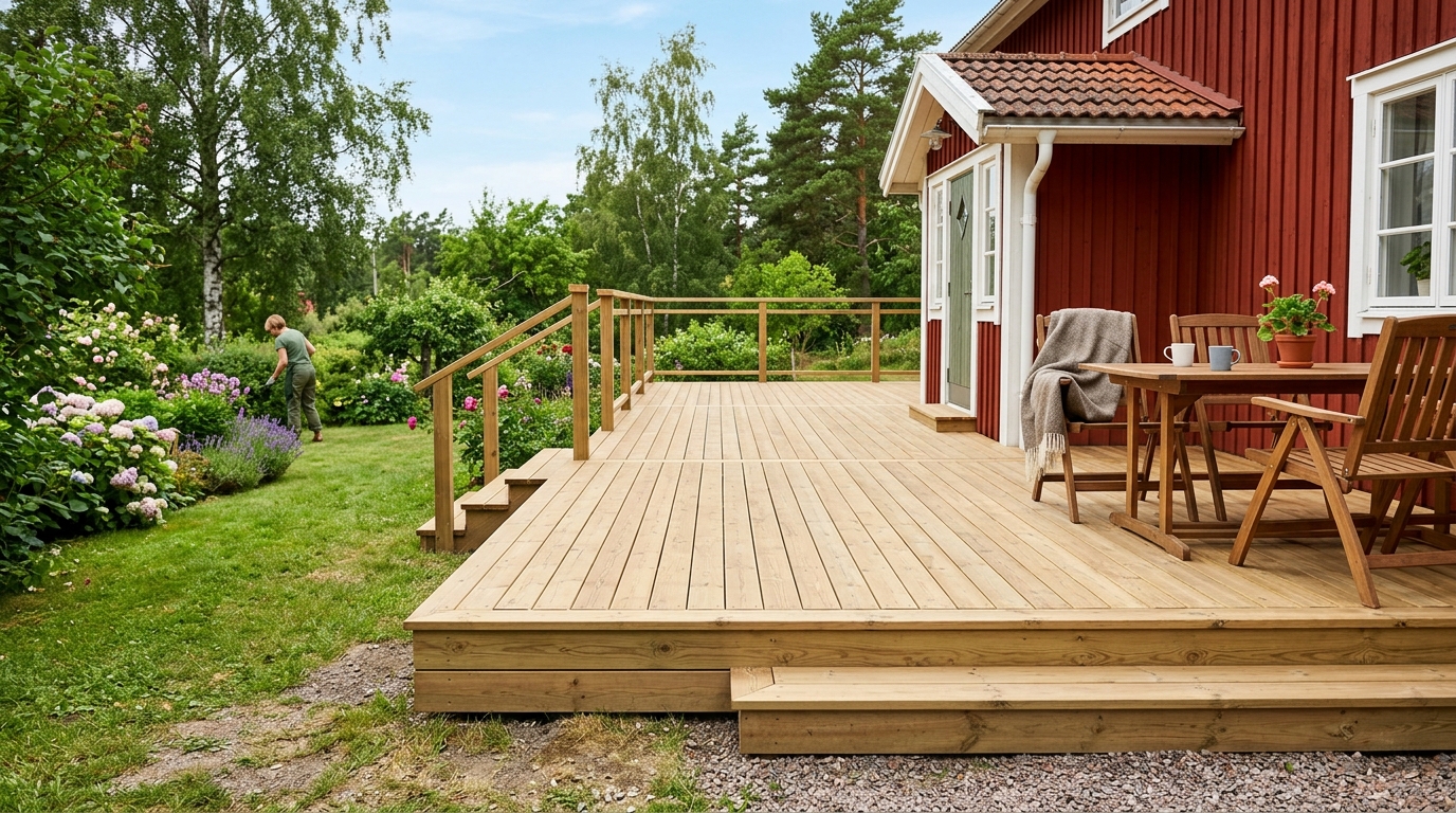 Illustration för Trädgård och Utemiljö