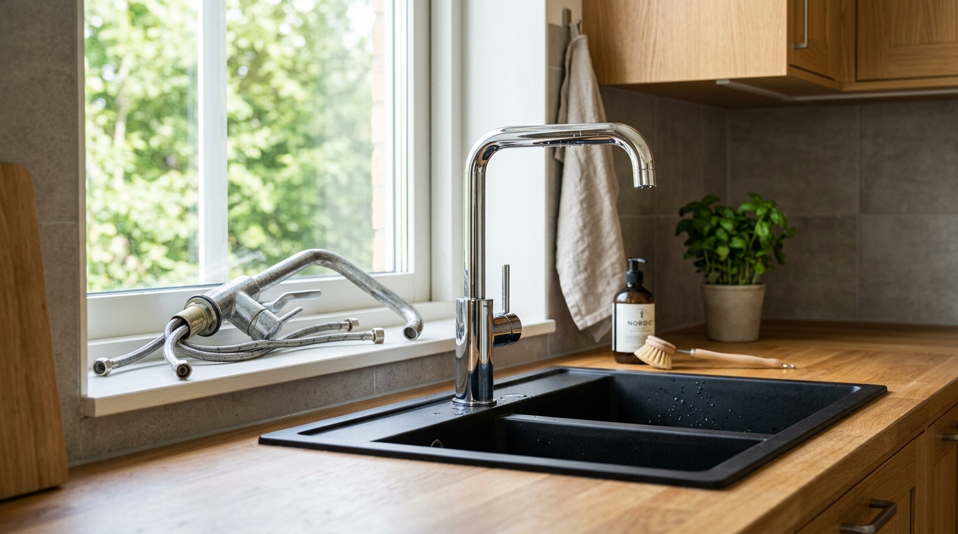 Installation av blandare – professionell tjänst