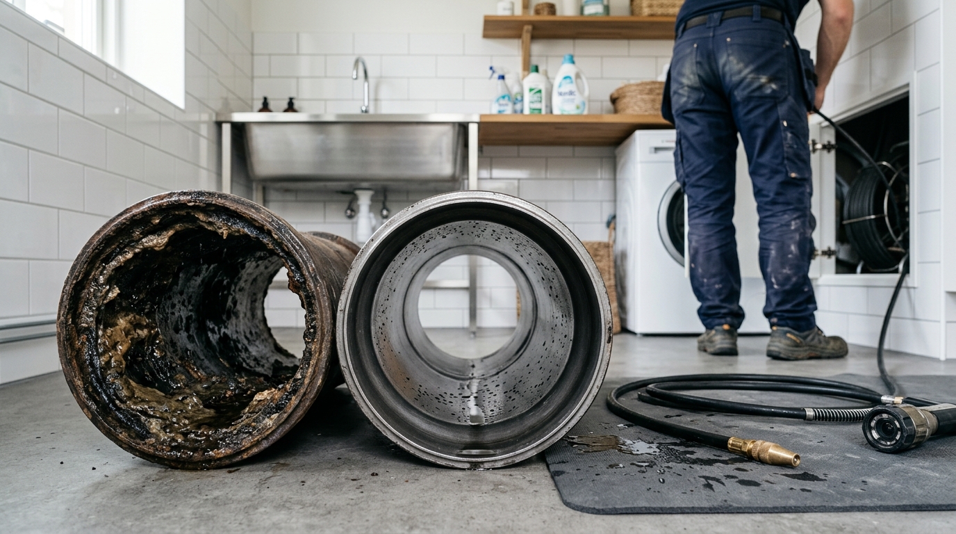 Illustration för Stamspolning