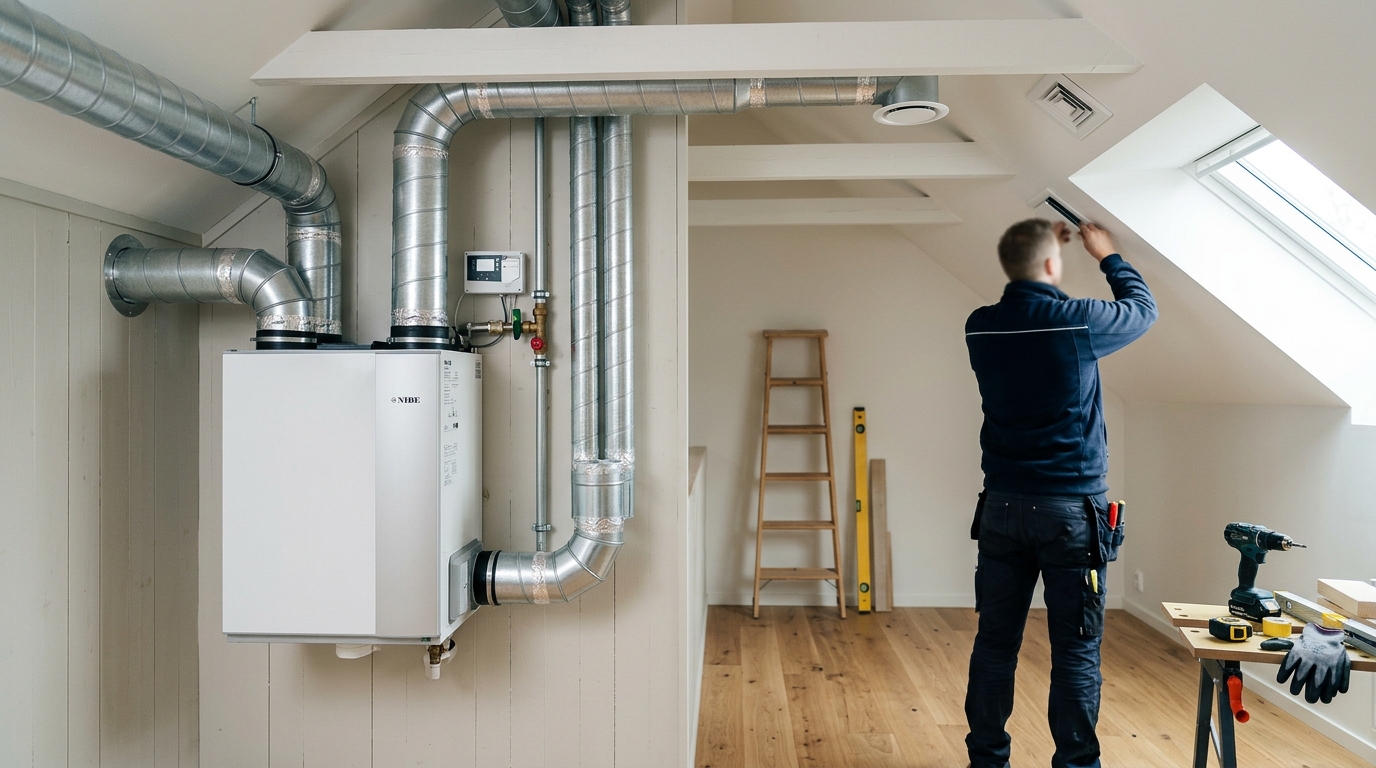 Illustration för Installation av FTX-system