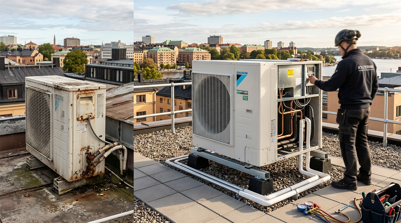 Illustration för Kylaggregat