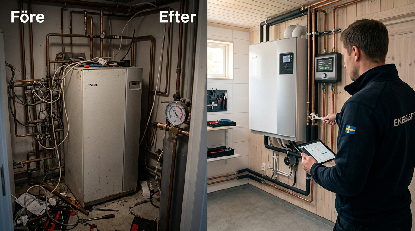 Illustration för Optimering av värmesystem
