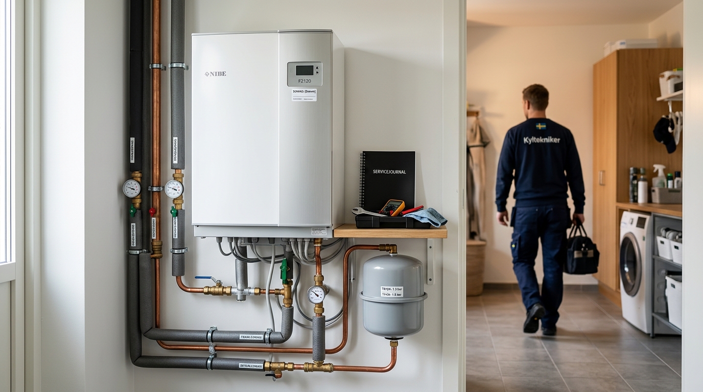 Illustration för Värmepumpar och HVAC