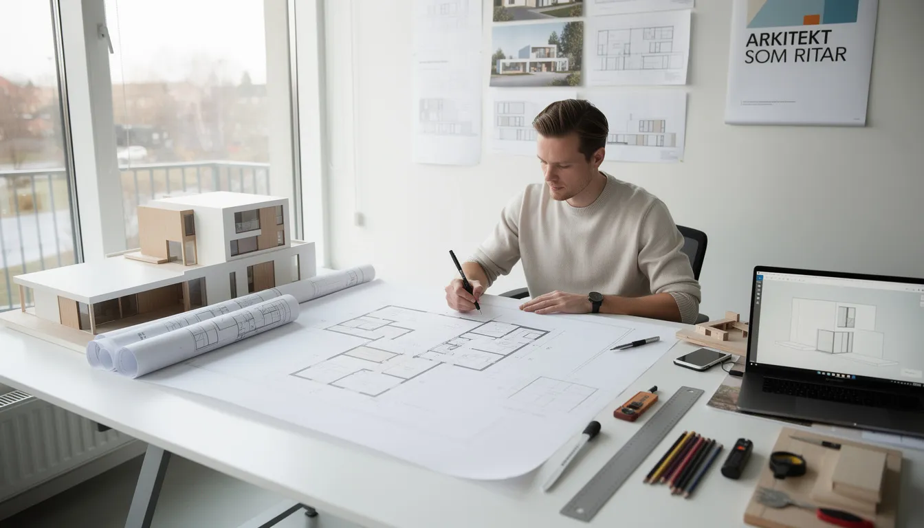 Illustration för Arkitekt