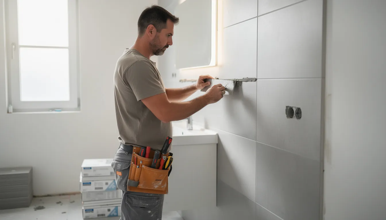 Illustration för Badrumsrenoverare